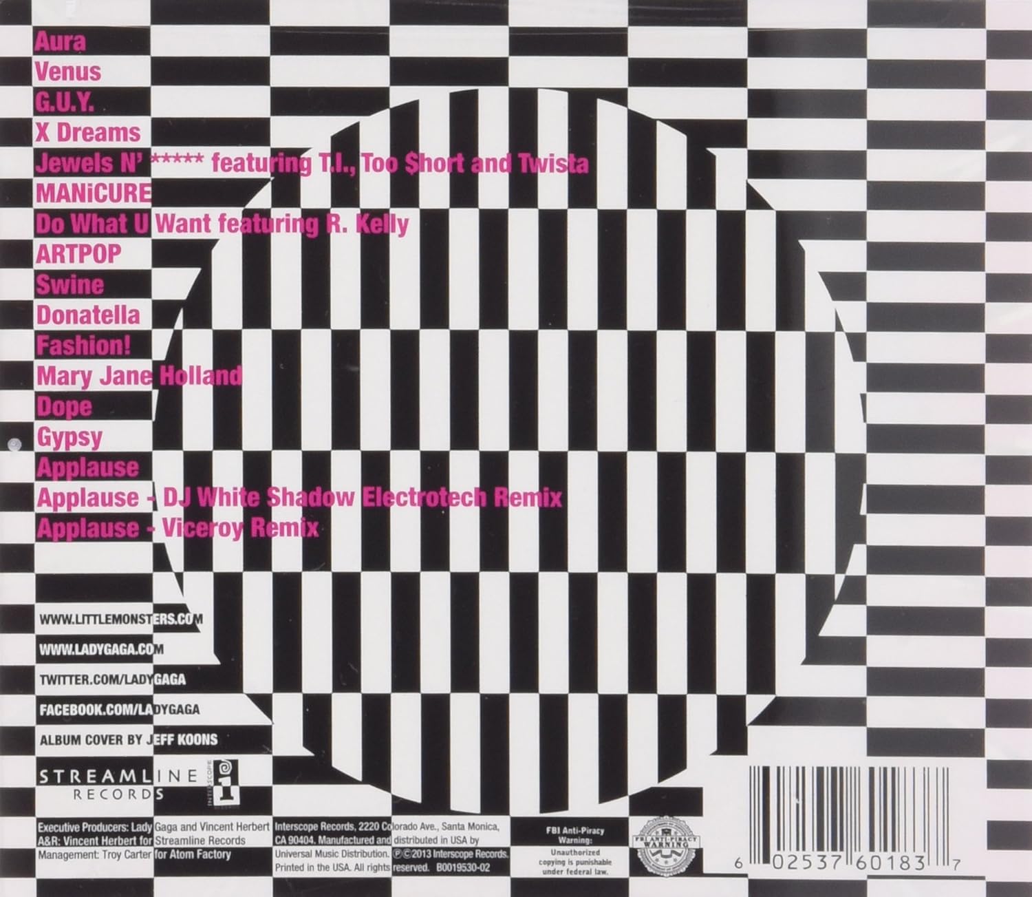 Amazon Com Artpop Deluxe Edition 2 Bonus Tracks Music