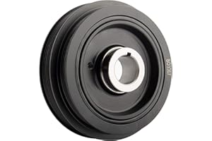 BOXI Harmonic Balancer Crankshaft Pulley Compatible for Toyota Avalon 1995-2004 / Camry 1994-2006 / Highlander 2001-2010 / for Lexus ES300 1994-2003/ ES330 2004-2006 | Replace# 13408-0A010