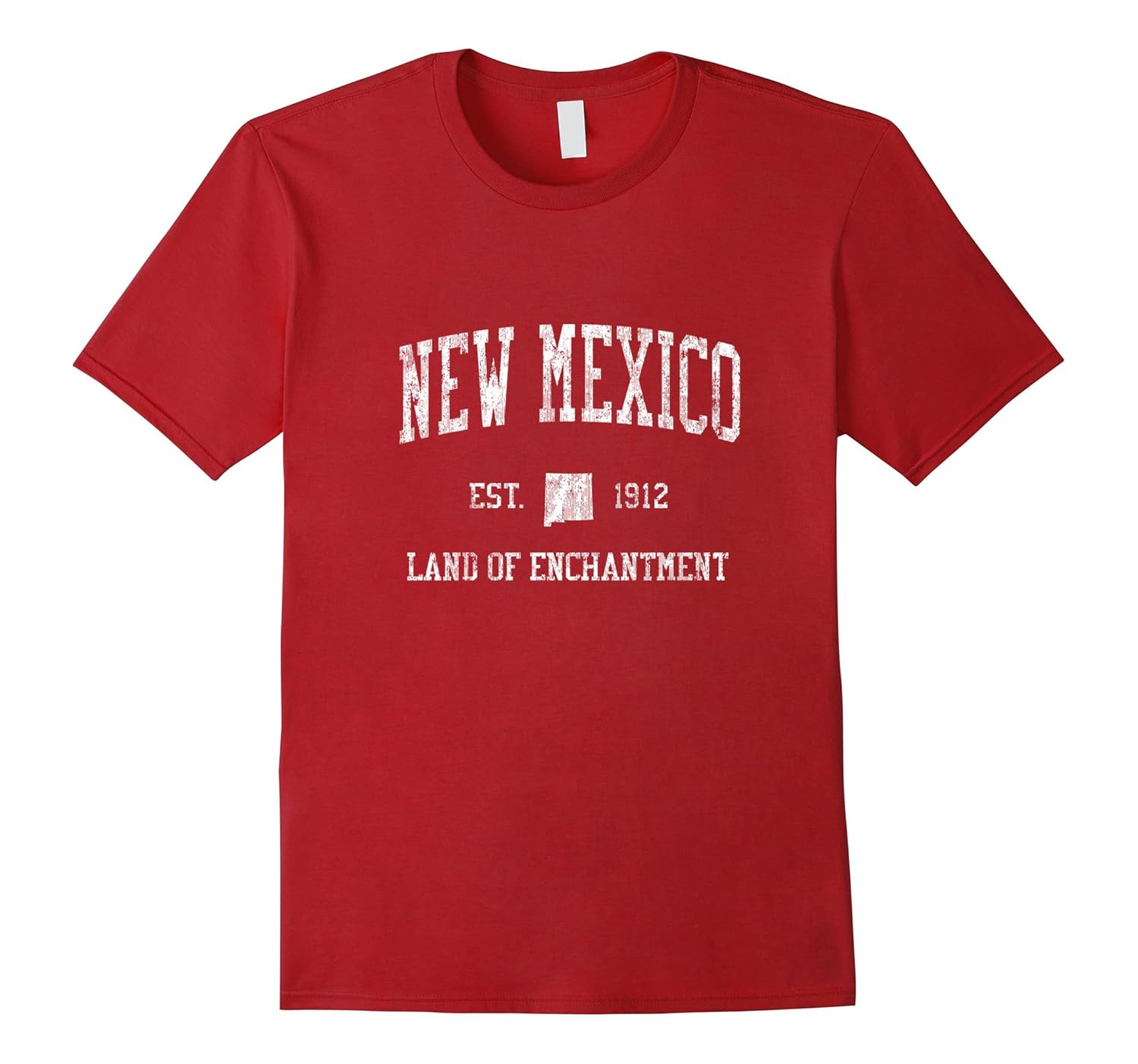 Retro New Mexico NM T Shirt Vintage Sports Tee Design-ANZ