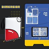 Uniguardian Card Binder 480 Pockets Zipper Trading Card Album Folder 60 Pages view 5