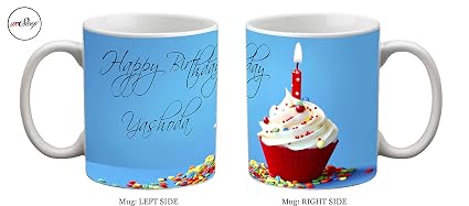 Buy Mesleep Personalized Happy Birthday Yashoda Ceramic Mug Online