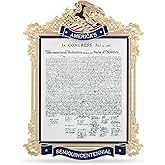 Official 2026 White House Christmas Ornament, America 250th | Brass. Commemorates the nation's 250th anniversary. Cord, booklet, gift box. Limited collectible.