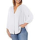 NYDJ womens Plus Size Pintuck BlouseBlouse