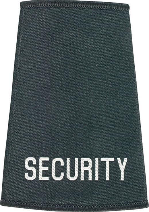 Viper Security Epaulettes Black cloth security epaulettes, sold in