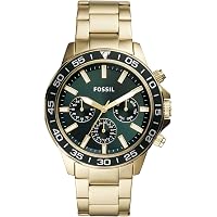 Fossil Bq2493 reloj oro verde hombre dorado | Cuotas sin interés