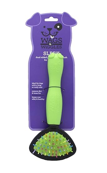 Buy Wags Wiggles Sleek Two Sided Bristle Straight Pin Brush