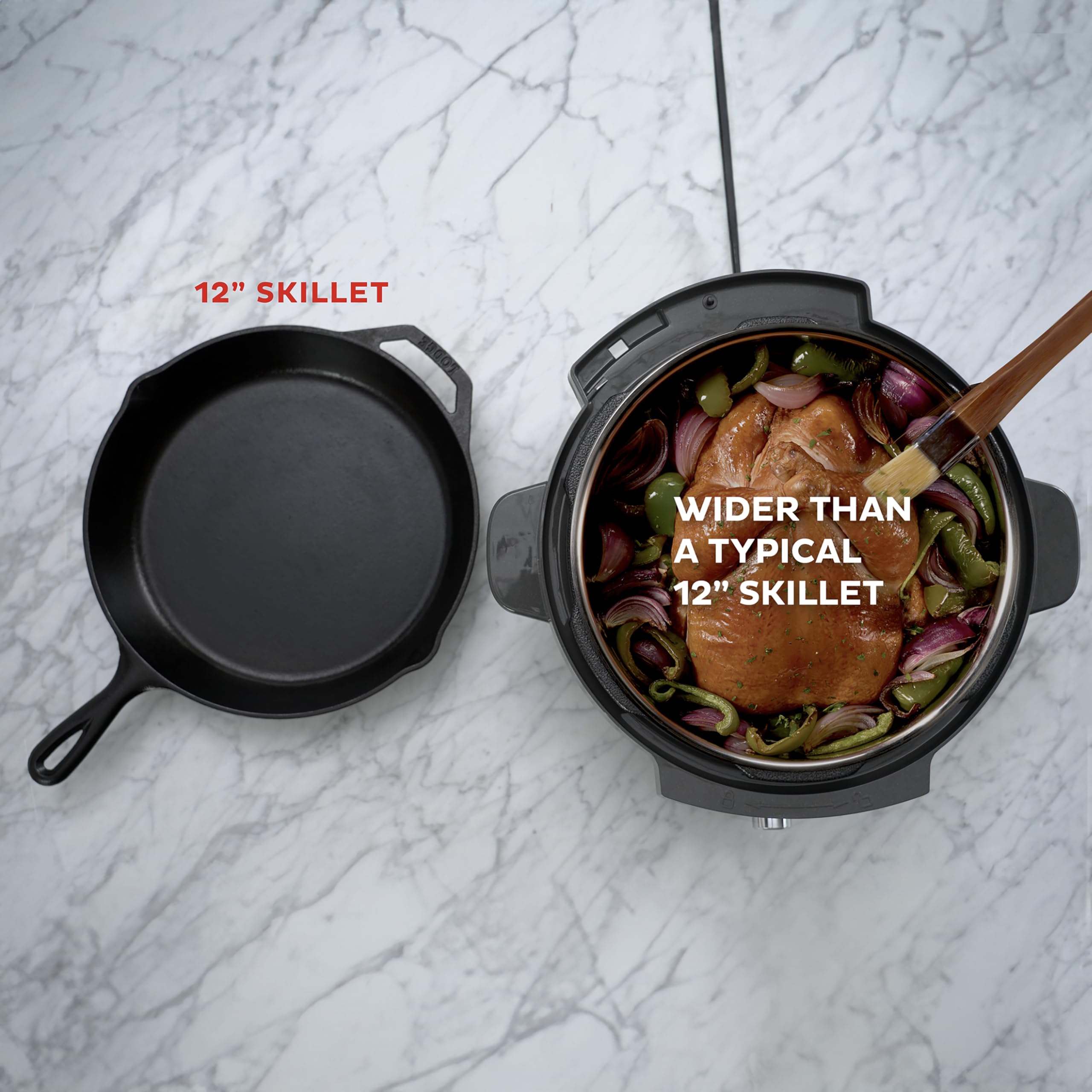 Freidora de aire Instant Pot Vortex Plus 6QT ClearCook, ventanas transparentes, opciones de programa personalizadas, funciones 6 en 1, patatas fritas, asados, asados, deshidratados, horneados, recalentados, de los creadores de Instant Pot, negro