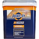Joint-It Simple Grey &ndash; Better Polymeric Sand Alternative, Haze-Free Patio Jointing Sand for Flagstones and Pavers, Wet Application Paver Joint Sand 44lbs, Grey