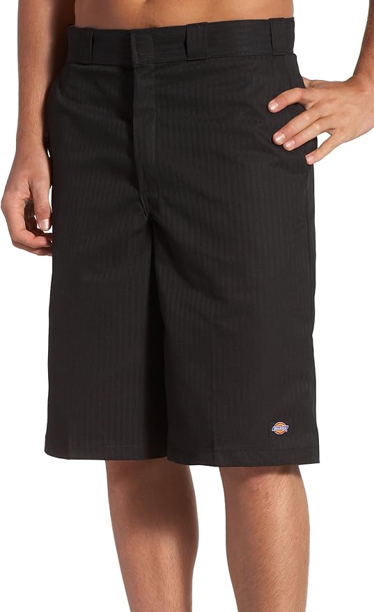 Dickies Men's 13 Inch Inseam Striped Work Short with Multi
