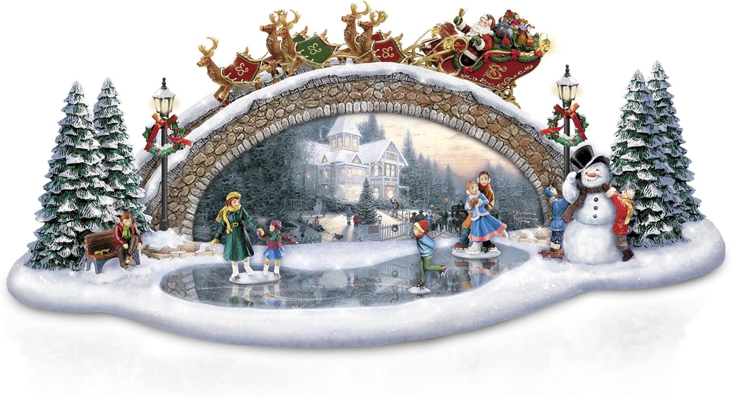 pics Thomas Kinkade Light Up Pictures amazon uk