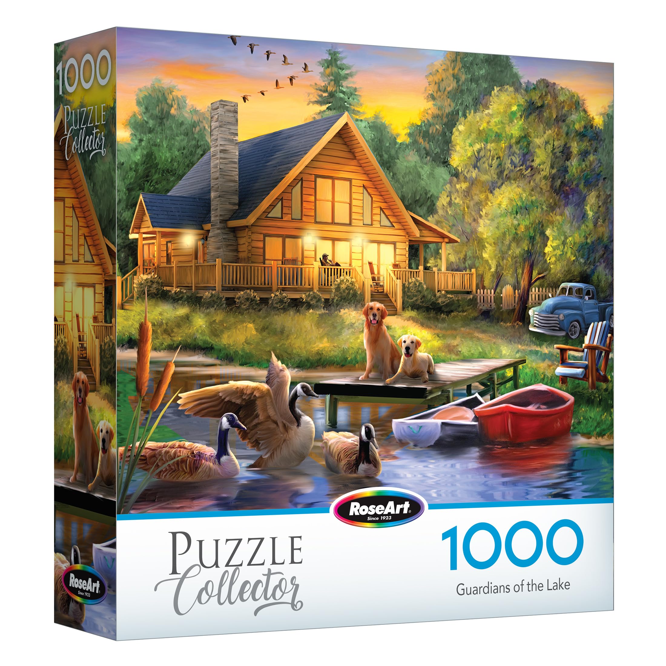 RoseArt - Puzzle Collector - Guardians of The Lake, 1000 Piece Jigsaw Puzzle for Adults