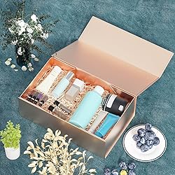 RYDDOY Rose Gold Gift Box, 12x6x4'' Gift boxes for