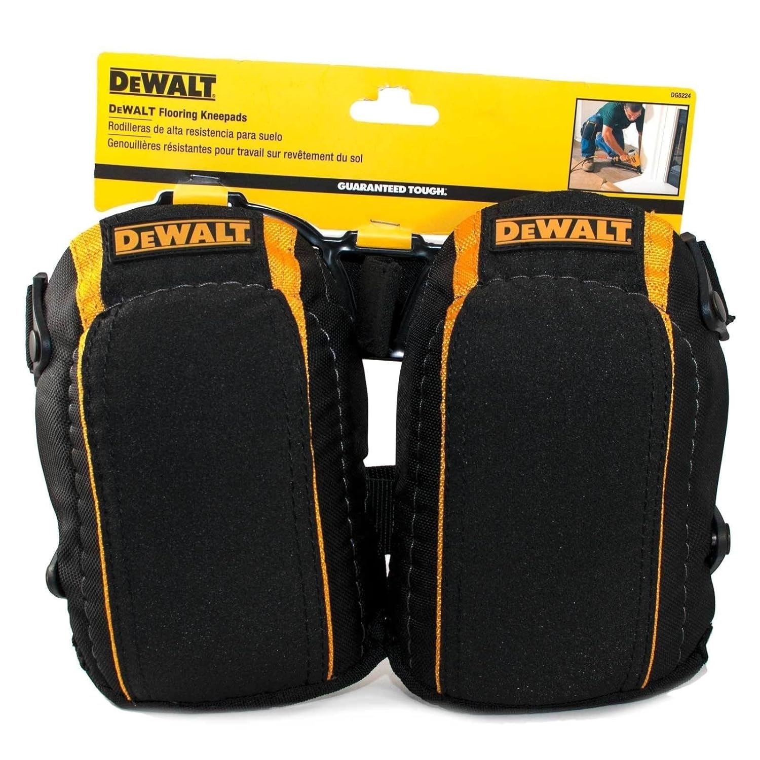 Heavy Duty Dewalt Knee Pads, Flooring, Joinery, Building, Tiling, DIY