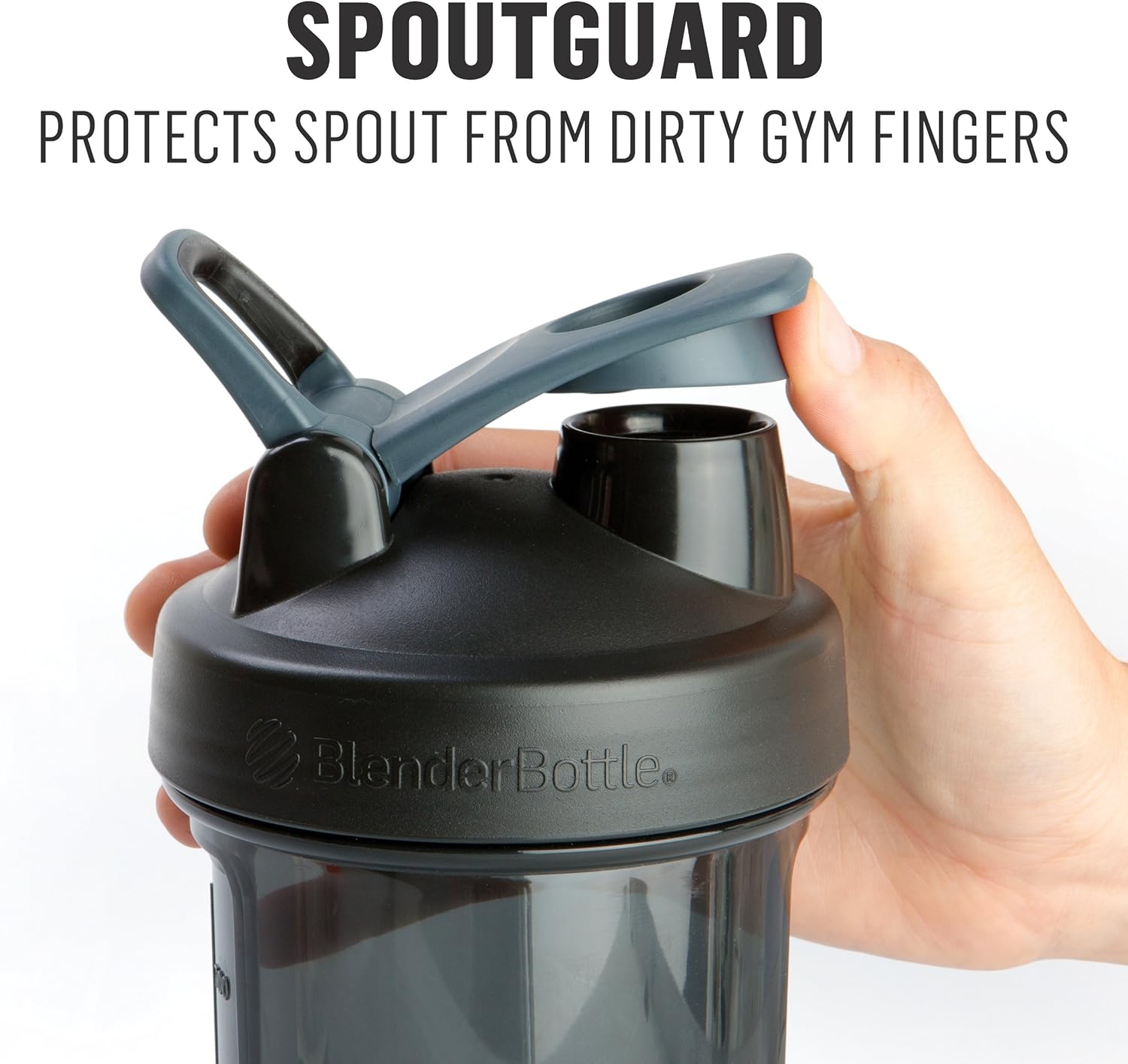 BlenderBottle Pro Series Shaker Bottle, 24-Ounce, Black: Kitchen & Dining