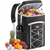 Lifewit Cooler Backpack, 30/45 Cans Insulated Picnic Backpack | Backpack Cooler with 2 Leak Proof Compartments for Men Women, Cooler Bag for Beach, Travel, Camping, Lunch, Hiking, BBQ