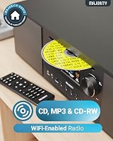 MAJORITY Quadriga Internet Radio DAB+ CD Player 120W 2.1 Bluetooth Spotify view 5