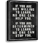 Inspirational Office wall art Motivational posters for home decor Positive Quotes wall prints Encouragement Gifts Positive Sayings for Wall Decor preppy room wall decor A-288