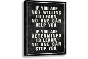 PLOCEINY Inspirational wall art,Motivational Wall Art, Office Wall Art & Decor Motivational poster, Positive Quotes Wall Decor , Encouragement Gifts ,Positive Sayings for Wall Decor , Entrepreneur Wall