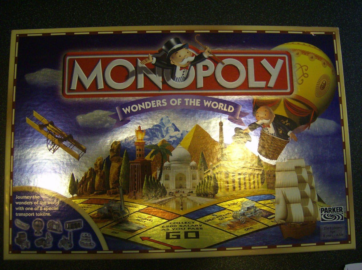 MONOPOLY, WONDERS OF THE WORLD