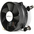 StarTech.com 95mm Socket T 775 CPU Cooler Fan with Heatsink - socket 775 cooler - lga 775 cooler - 775 cpu cooler (FAN775E),Black