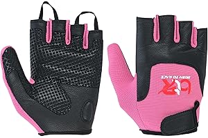 BTR BORN TO RACE Kids Wheelchair and Cycling Gloves – Fingerless Leather Palm Gloves for Boys and Girls – Durable Long Thumb Design for Mobility, Wheelchair, and Bike Riding