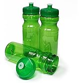 Rolling Sands BPA-Free 24 Ounce Water Bottles, 3 Pack, Made in USA