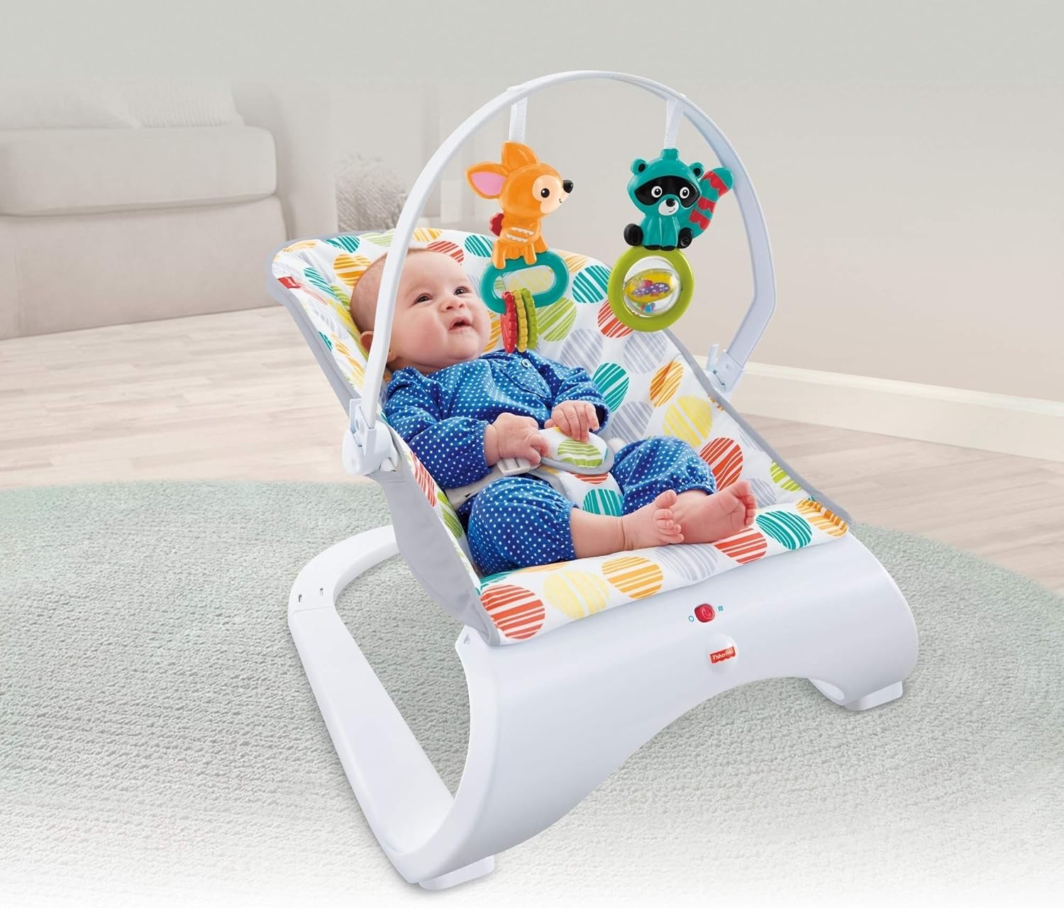 fisher price rainforest friends comfort curve bouncer