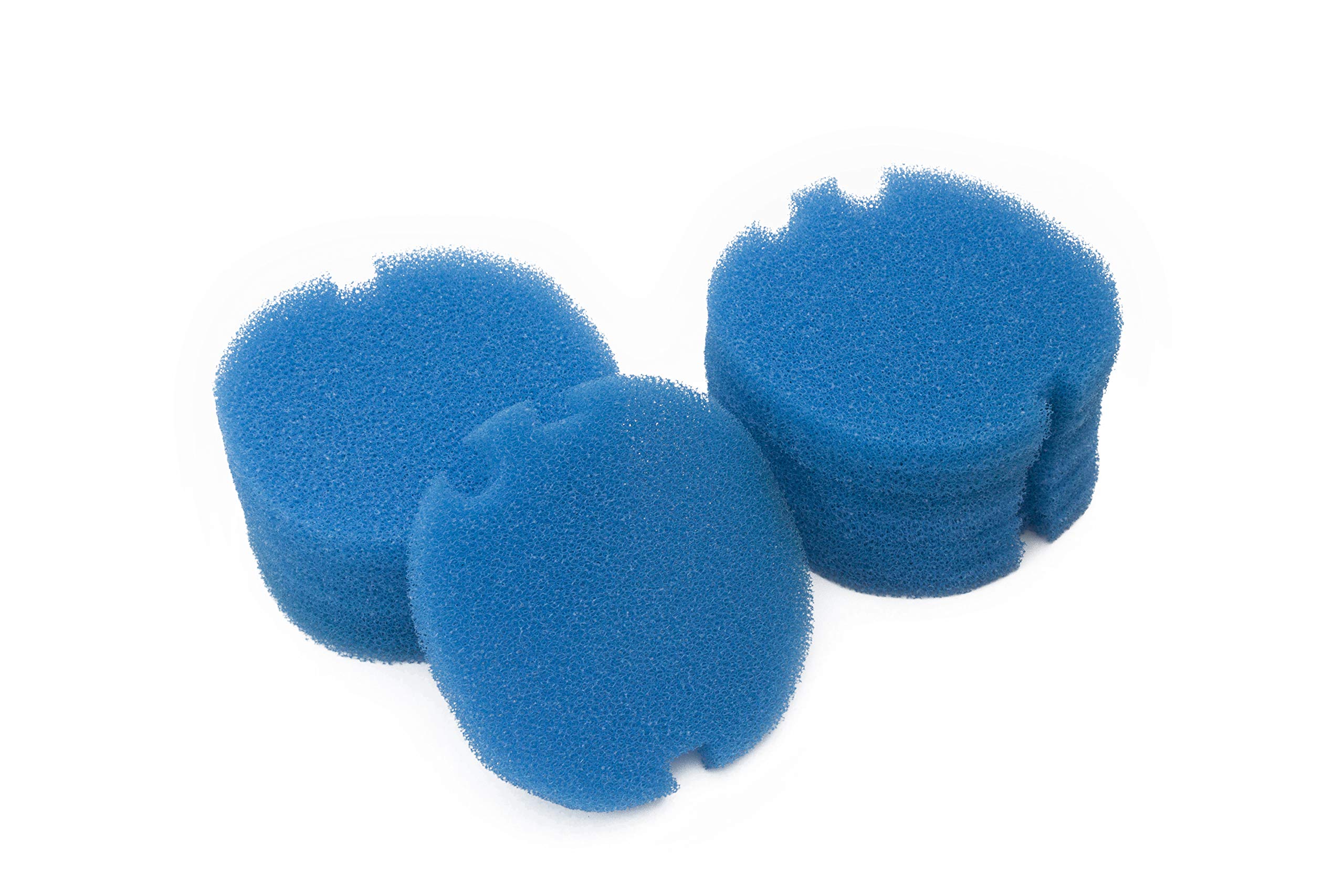 LTWHOME Replacement Blue Coarse Foam Filter Fit for AquaManta EFX 300/400 External Filter (Pack of 12)