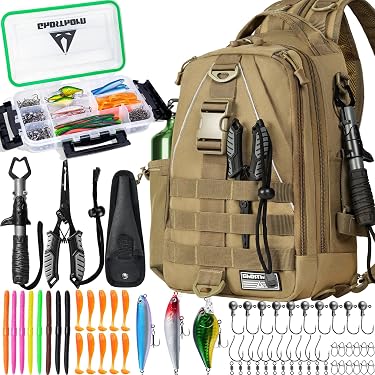 Amazon Best Sellers: Best Fishing Tackle Storage Bags & Wraps