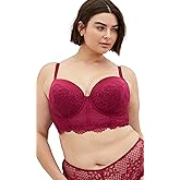 City Chic Plus Size Bra, Allure Demi Longline Bra