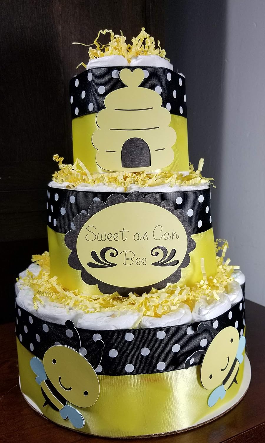 dallas cowboys diaper cake