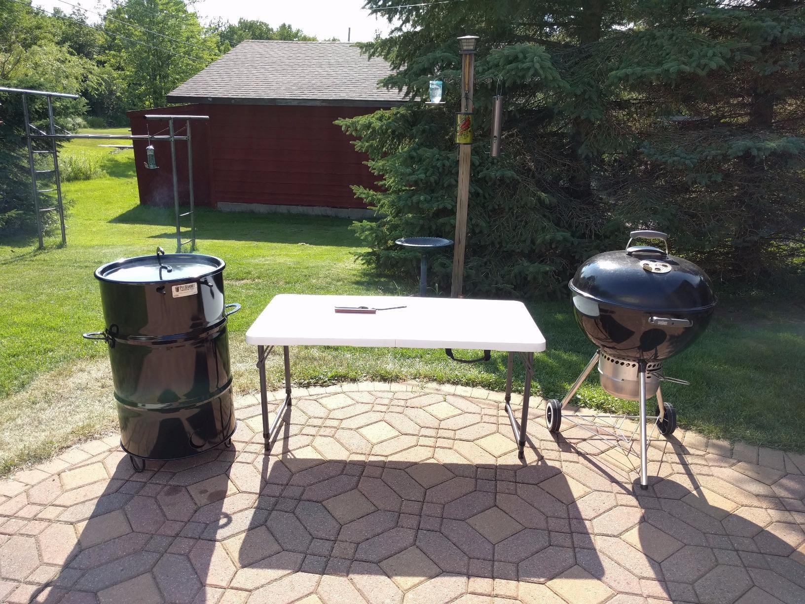 50/mo Finance Pit Barrel Cooker Junior Package 14 Inch Drum Smoker