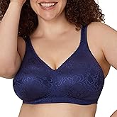 Playtex Womens Wireless Bra, Single Or 2-Pack, 18 Hour Ultimate Lift & Support Bras for Women (Plus