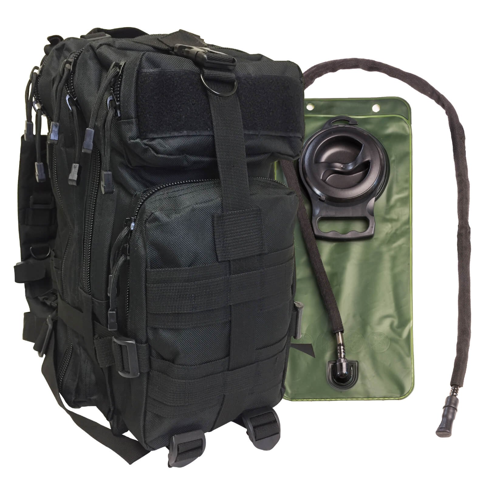 Monkey Paks Small Military Tactical Bug Out Go Bag Backpack 2.5 Liter