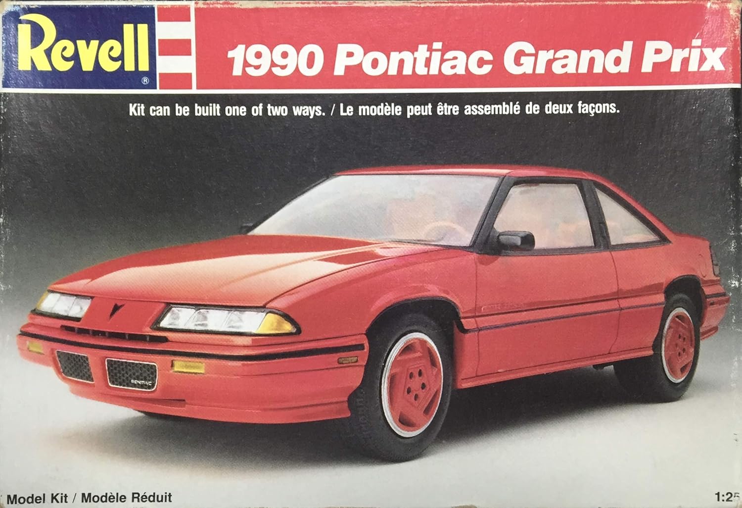 amazon com revell 7458 1990 pontiac grand prix plastic model kit 1 25 scale skill level 2 toys games revell 7458 1990 pontiac grand prix plastic model kit 1 25 scale skill level 2