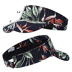 ANDICEQY Sport Sun Visor Hats Adjustable Empty Top
