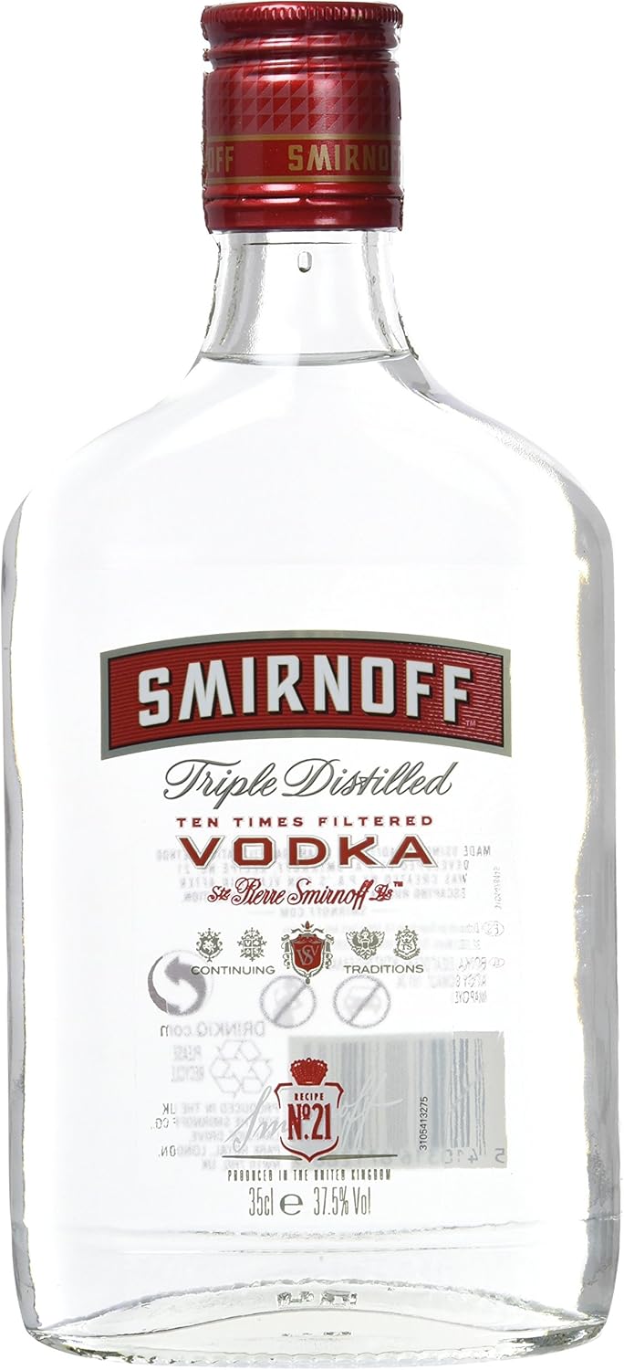 Smirnoff Vodka Red 350 ml Amazon.es Alimentación y bebidas