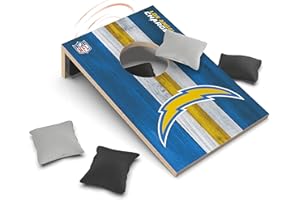 SOAR NFL Unisex Tabletop Cornhole Game and Bluetooth Speaker