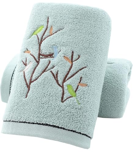 Avanti Linens - Asciugamano con punta delle dita, asciugamano in cotone morbido e assorbente (collezione Spring Garden), 33 x 33 cm