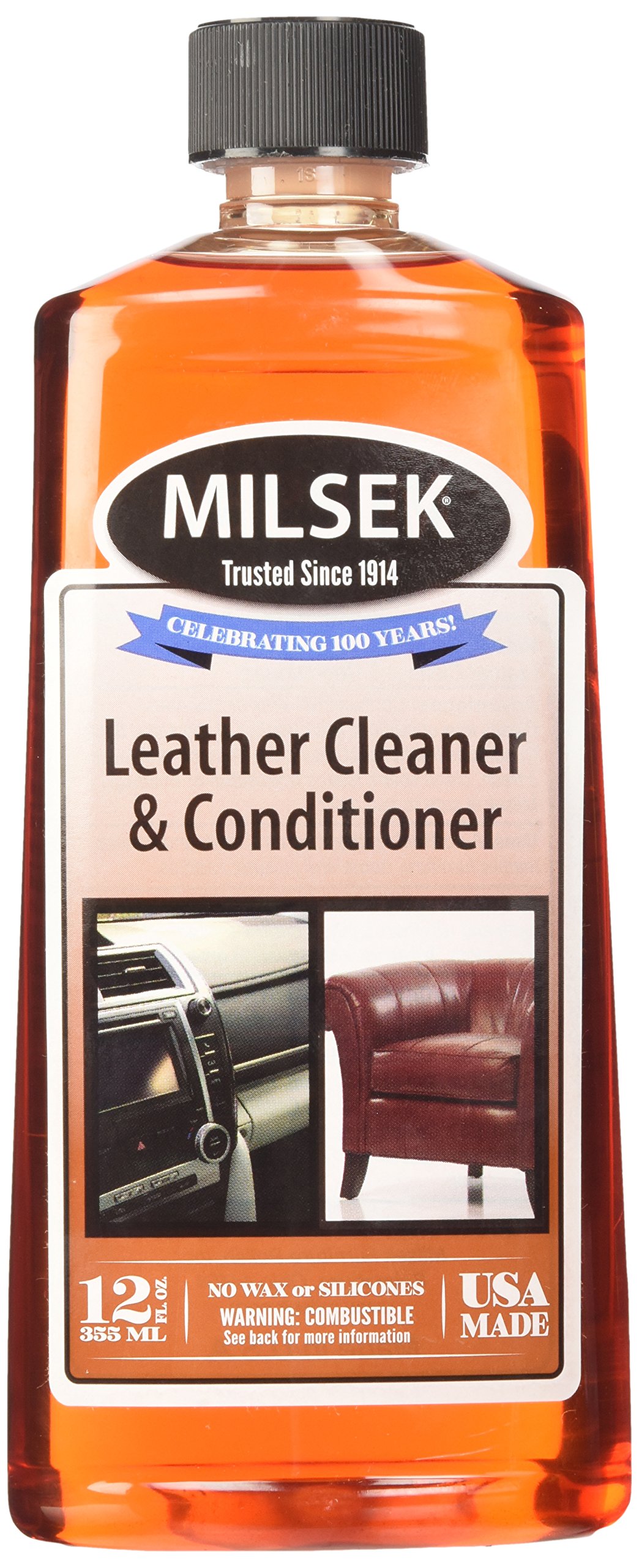 Milsek Vinyl Leather Cleaner and Conditioner, 12Ounce, LC12 eBay