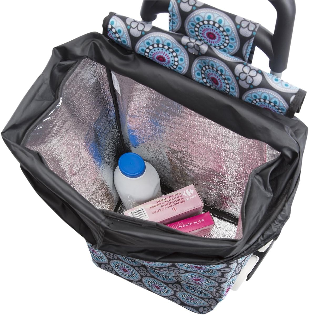 poussette de marché 6 roues isotherme