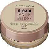 Maybelline Dream Matte Mousse Foundation 30 Sand Matte Finish view 4