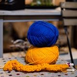 Korbond DK Royal Blue Yarn 100g Acrylic Wool 290m Double Knit view 6