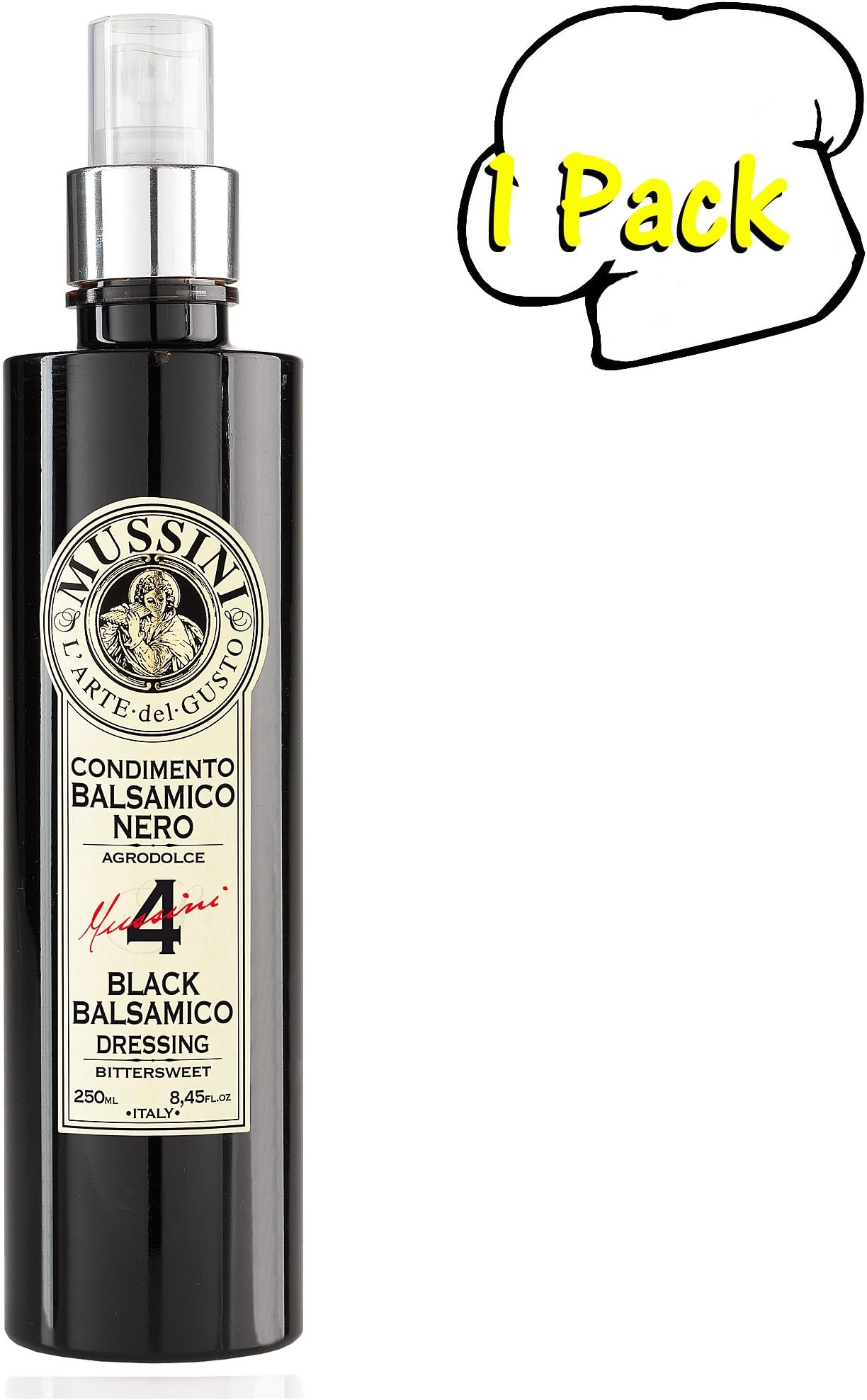 Mussini Italian 4 Year Dark Balsamic Vinegar Spray ( 8.5 Oz)