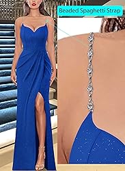VFSHOW Womens 2024 Sexy Formal Prom Ruched High
