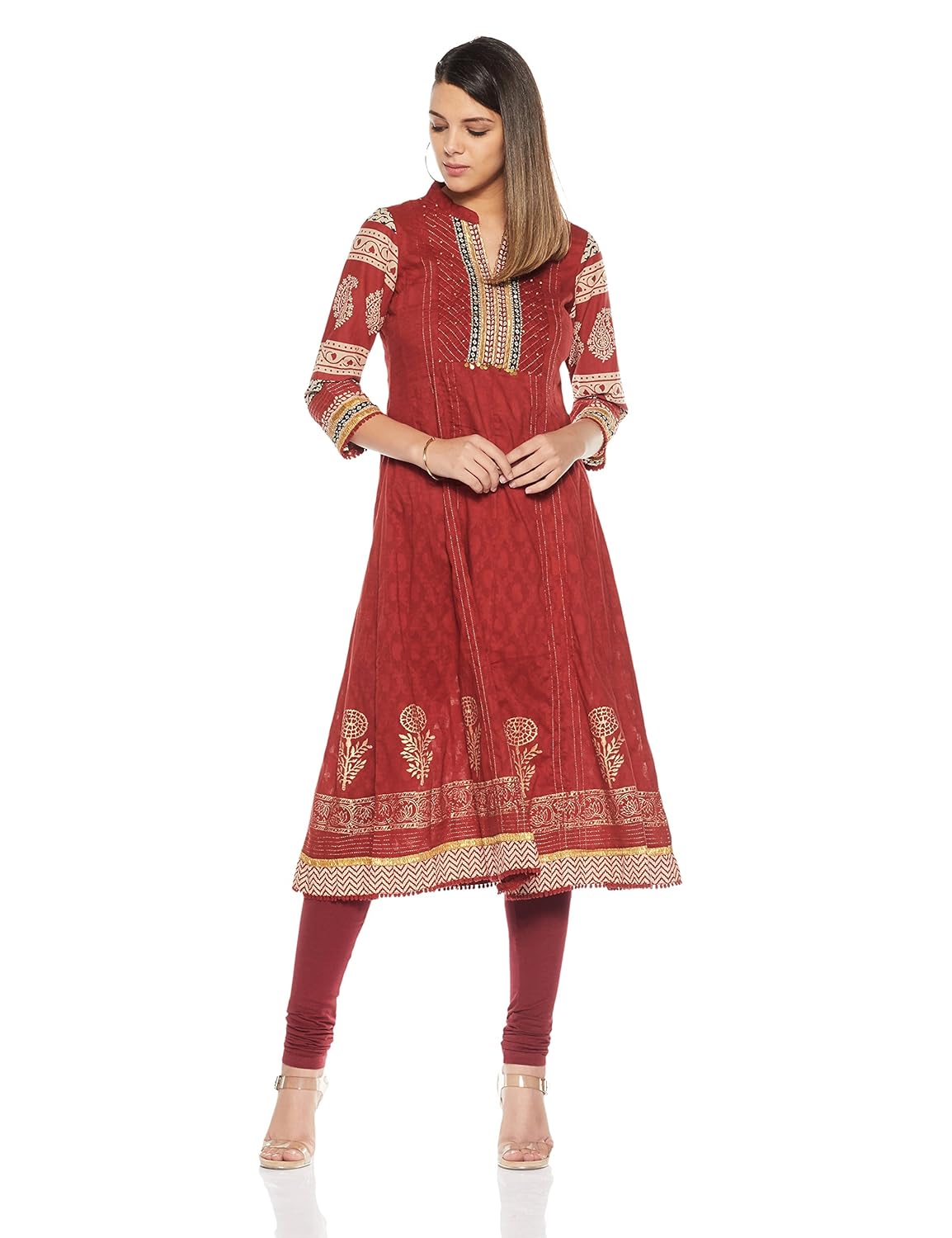 rangriti women's anarkali kurta