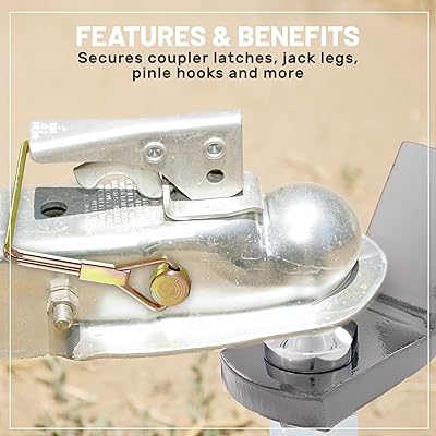 Buy Goreks Trailer Safety Coupler Pin Square Pto Pin Inch Shaft Locking Pin For Farm Trailers Wagons Lawn Hitches And Garden Pack Of 4 Online In Indonesia B093x1mqvt