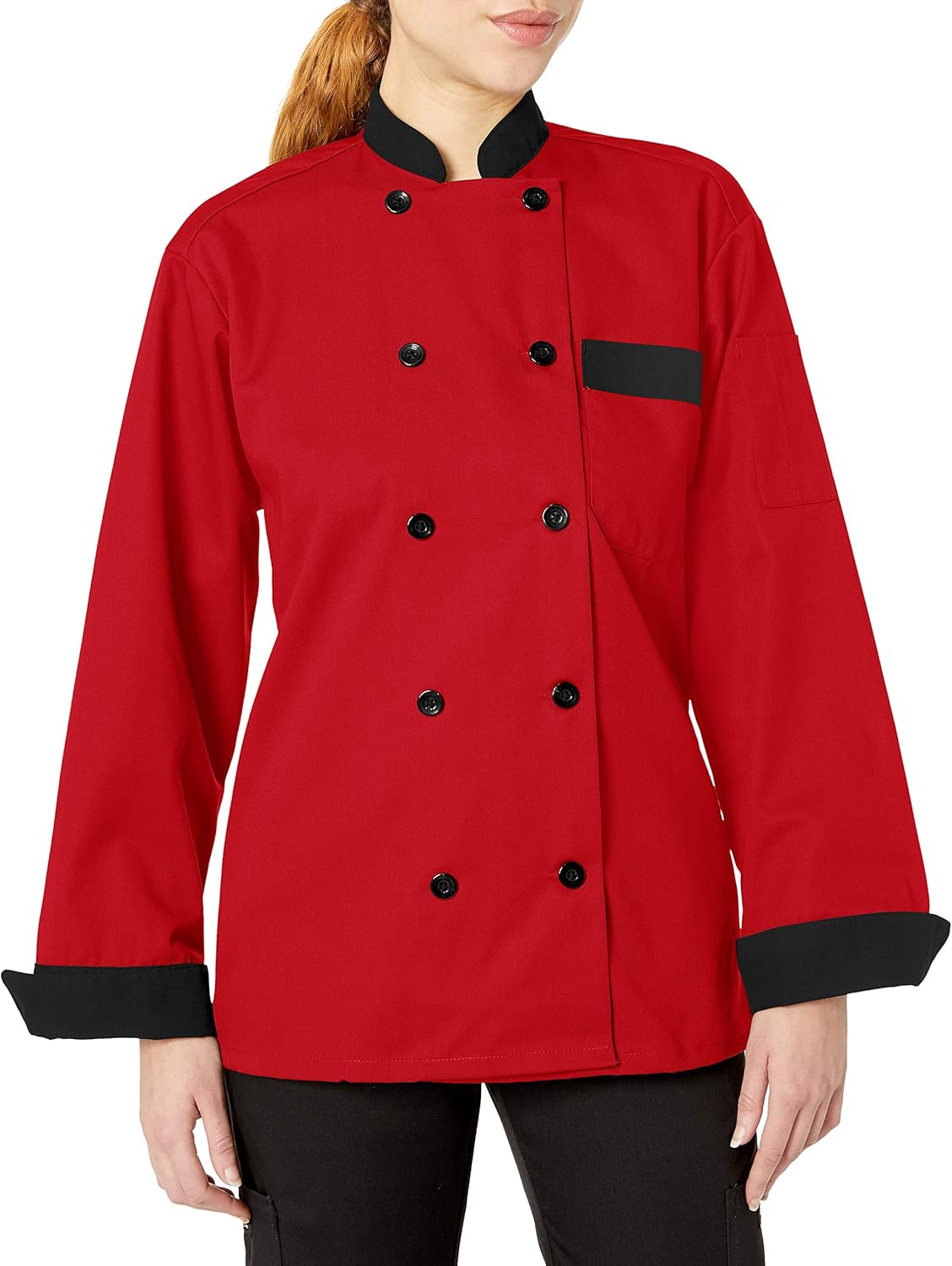 Uncommon Threads Unisex Newport Chef Coat: Clothing