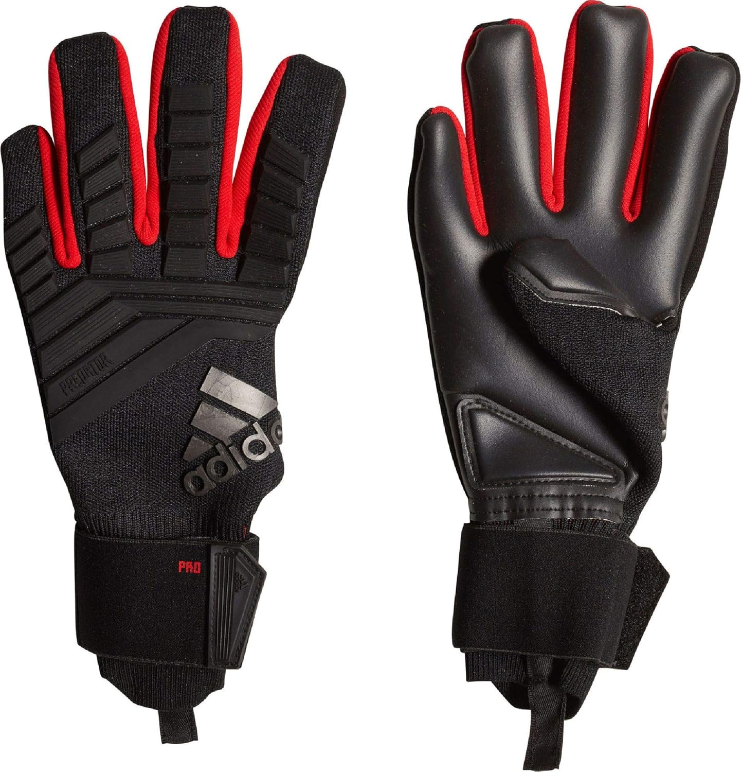 adidas predator pro black active red