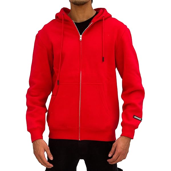 Amazon.com: AWDis Hoods Mens Superbright Hooded Sweatshirt